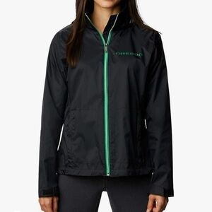 Columbia Oregon Ducks Switchback Women’s Rain Jacket size Small